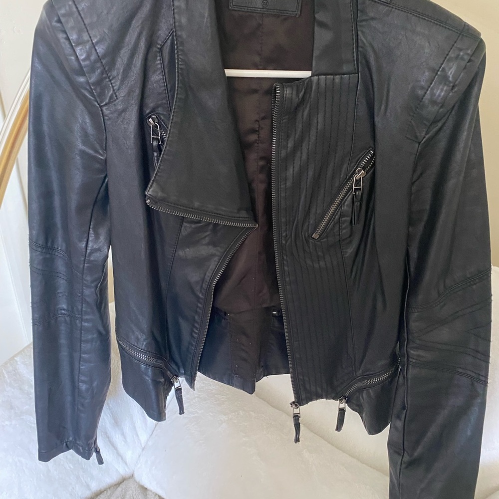 Leather jacket